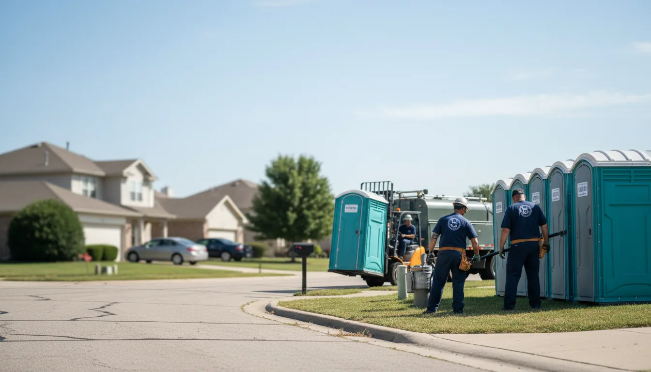 Porta Potty Rental in West Jefferson, OH near me